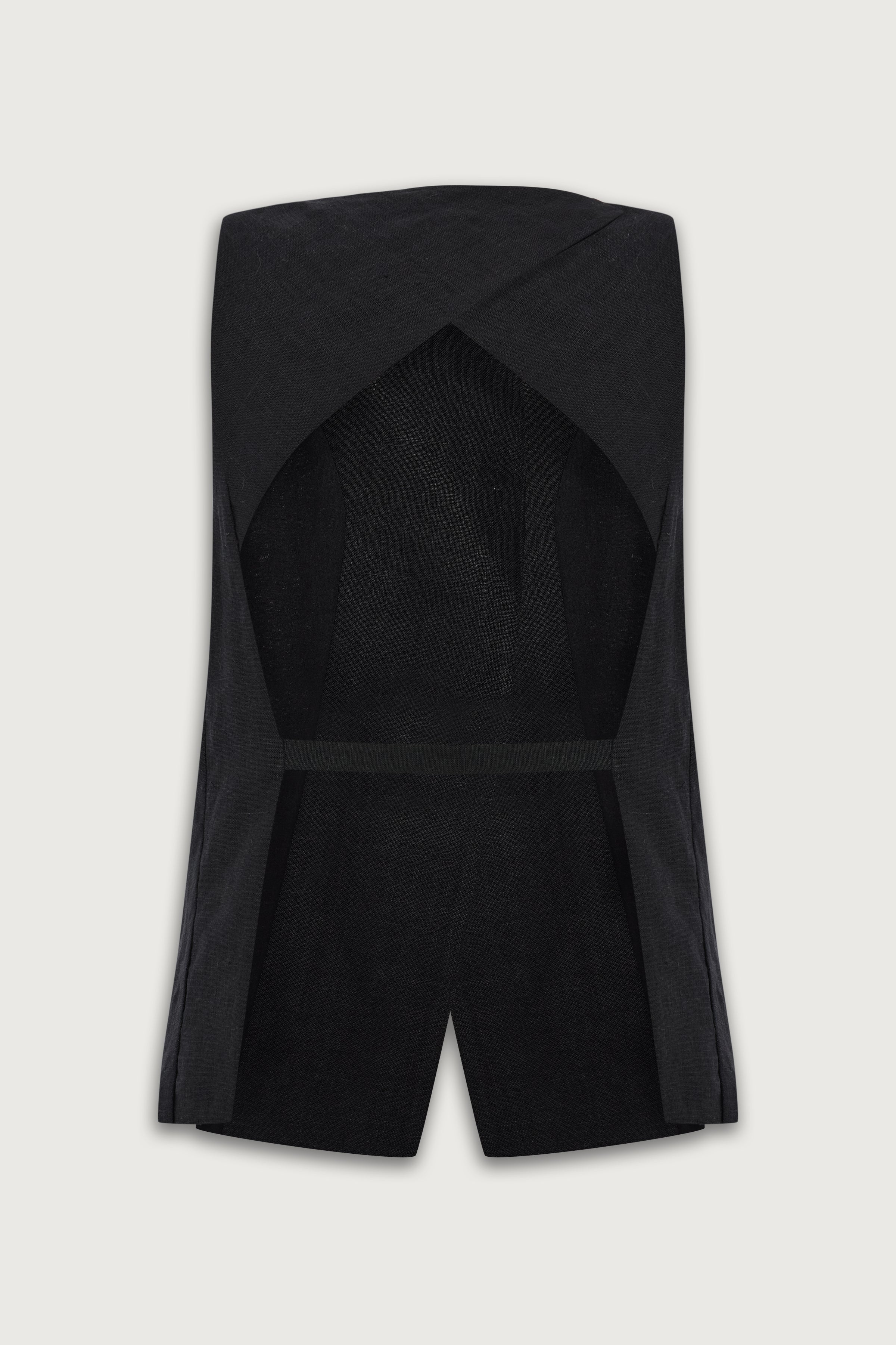 AUGUST VEST BLACK
