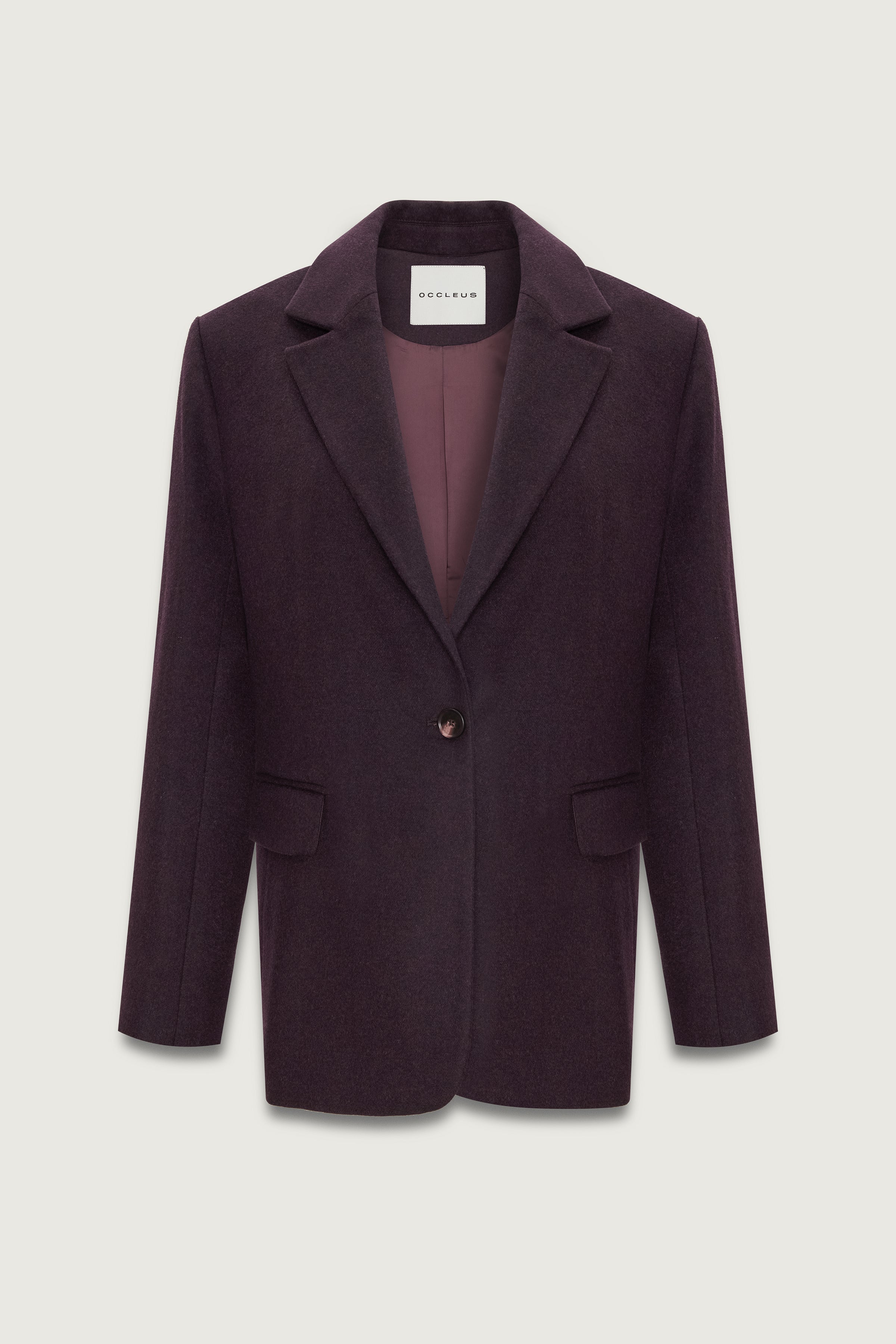 CHARLI BLAZER PLUM