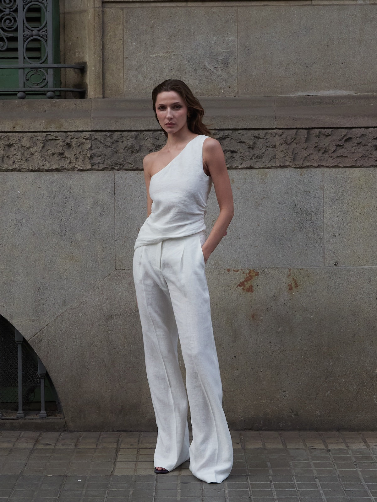 KELSEY PANTS WHITE