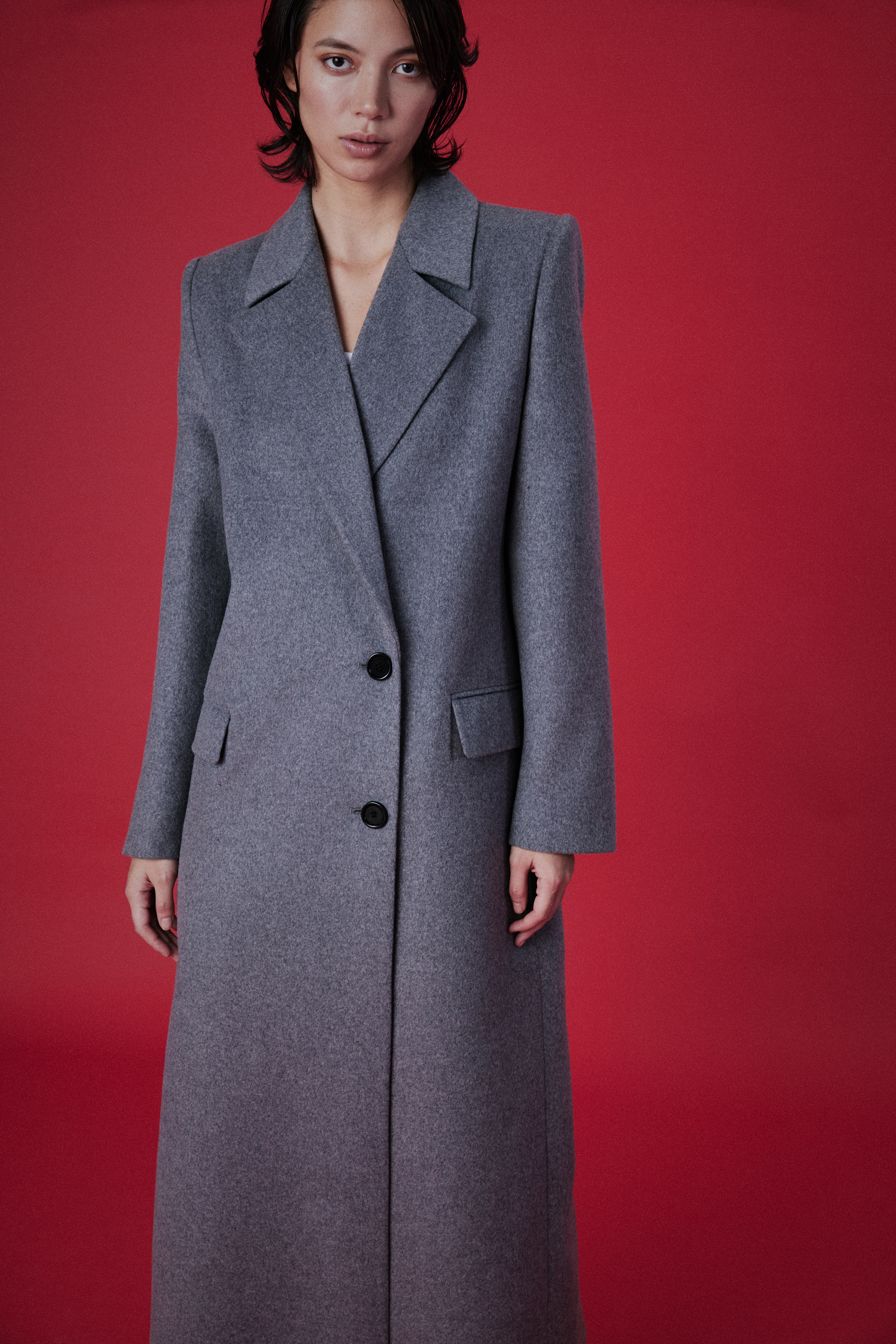 SASHA WOOL COAT