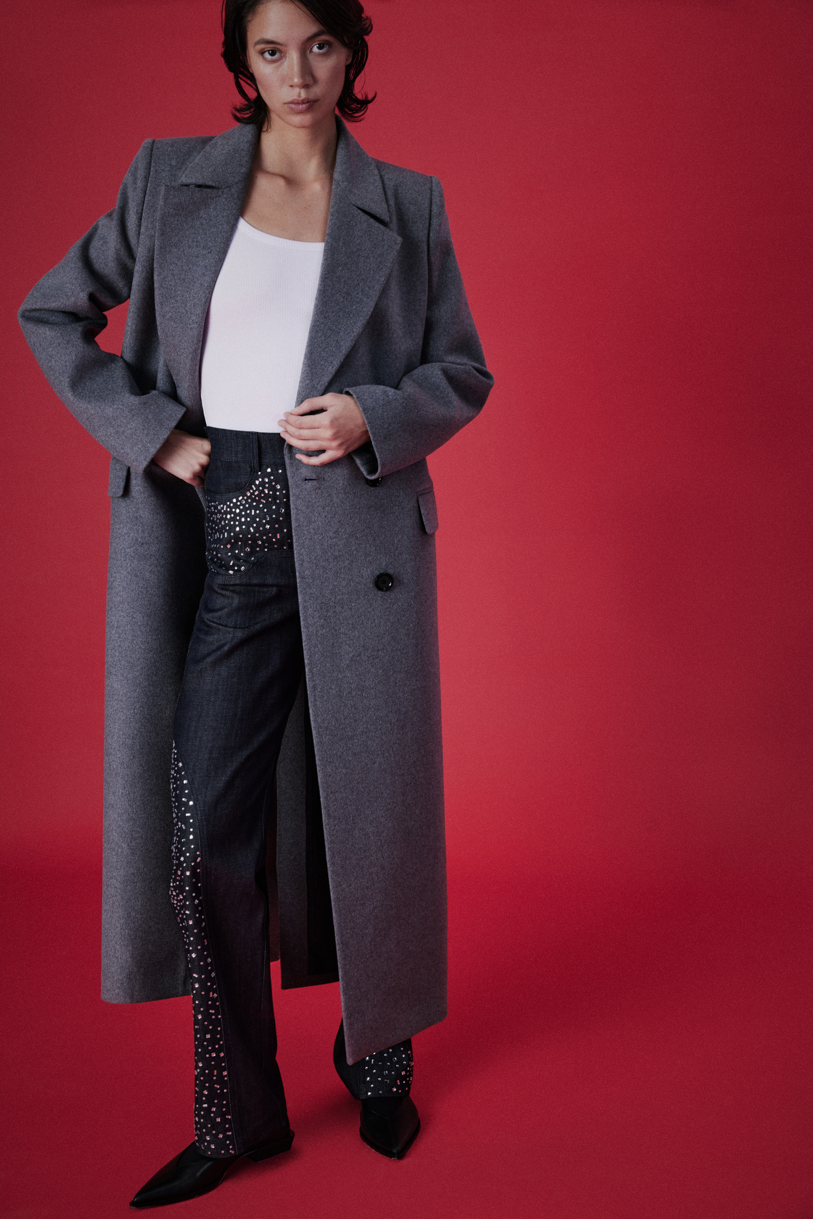 SASHA WOOL COAT