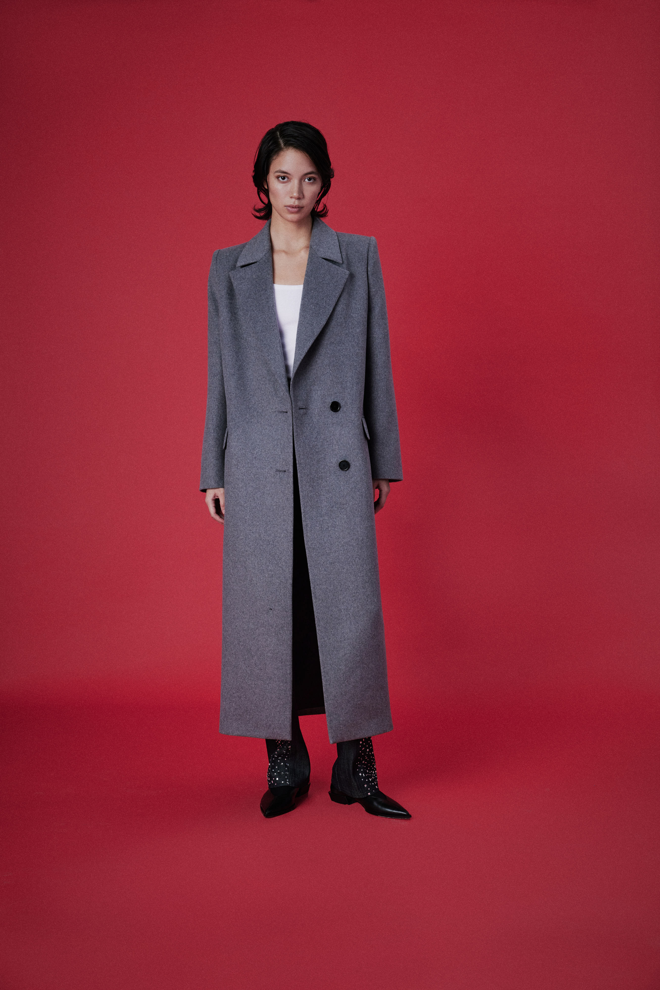 SASHA WOOL COAT