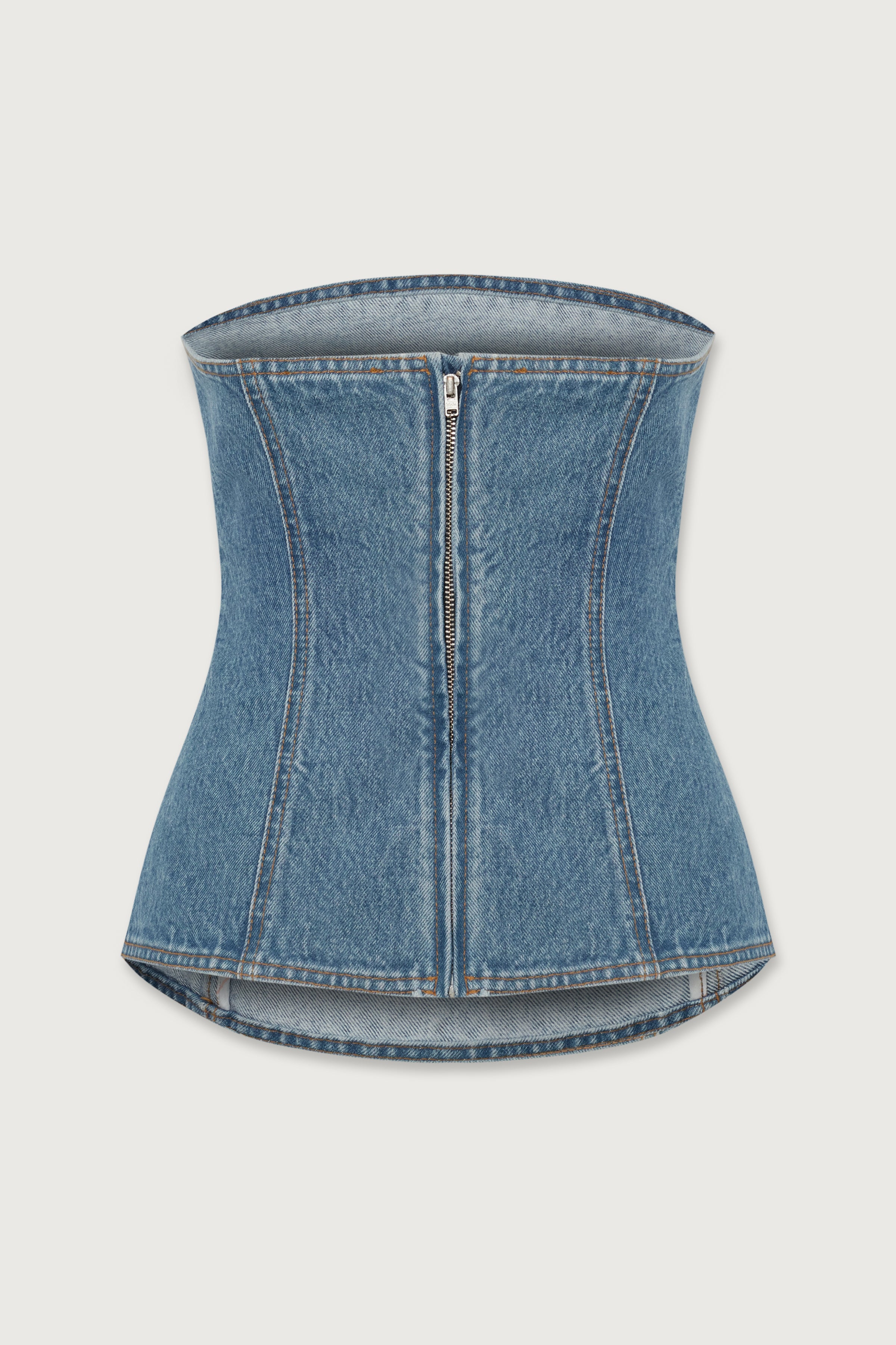 ABIGAIL DENIM  TOP