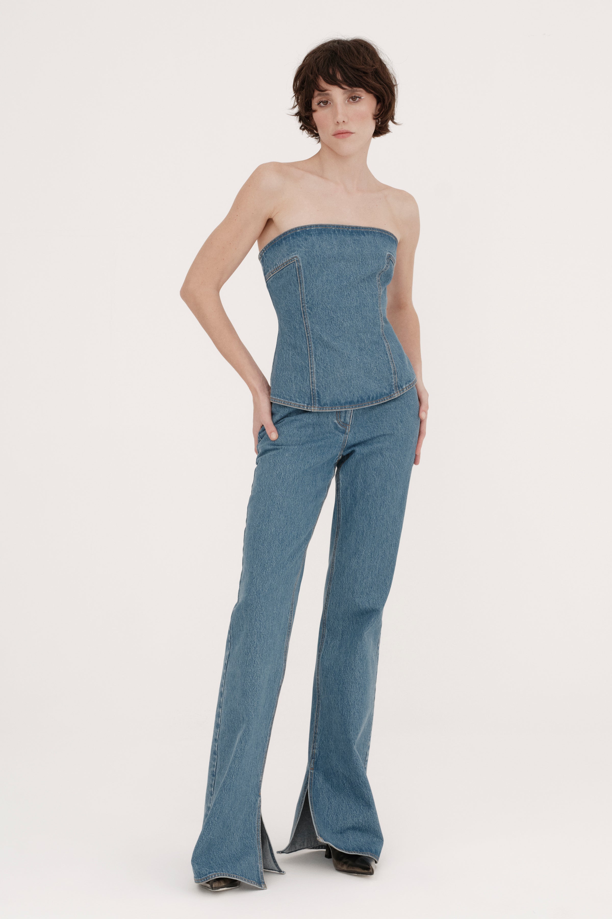 ABIGAIL DENIM  PANTS