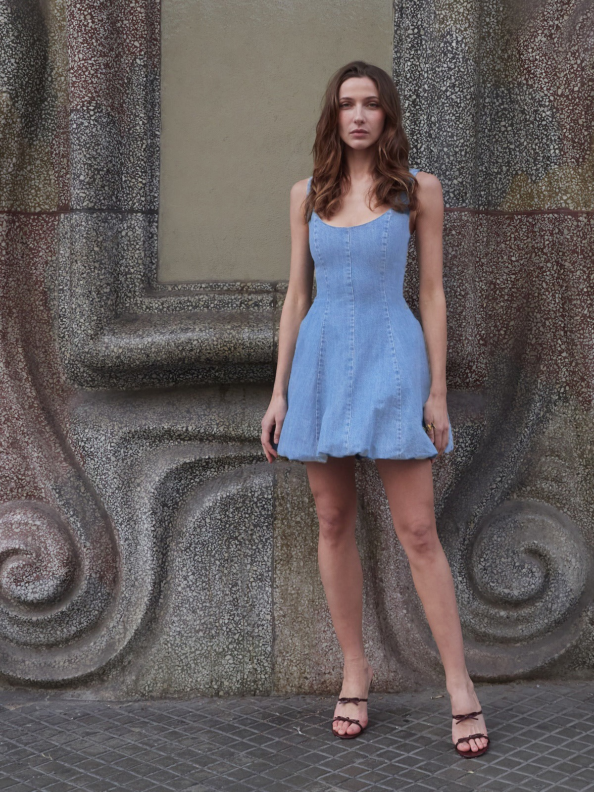 ALLISON DRESS IN DENIM