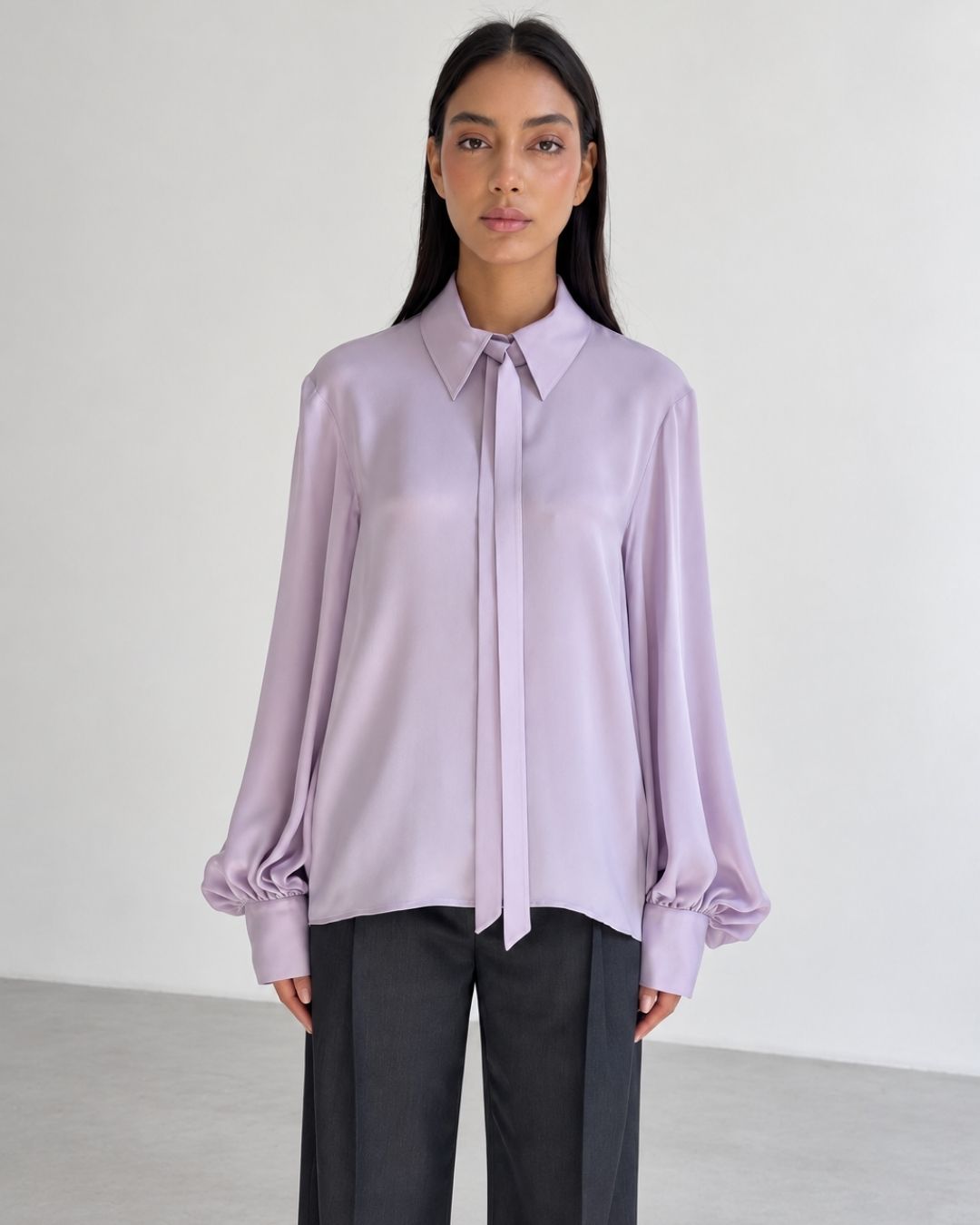 EVIE SILK SHIRT