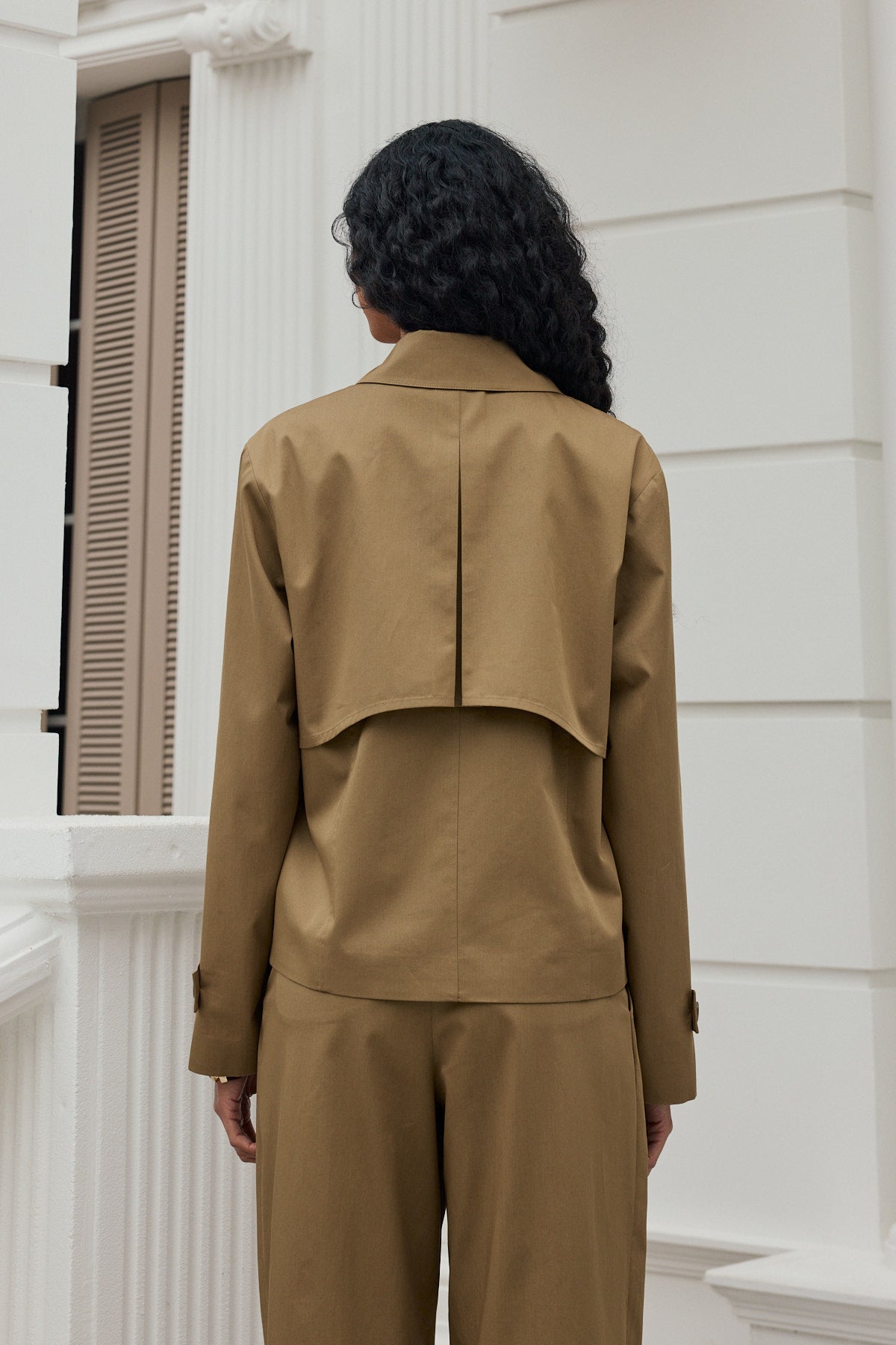 KAIA SHORT TRENCH